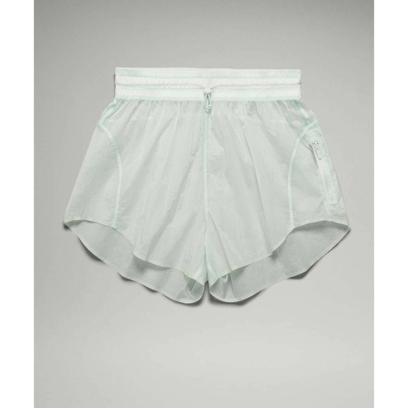 Lululemon Step Out High Rise Short 3” Ocean Air Size 4 - Picture 1 of 10